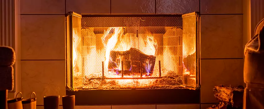 Mendota Hearth Landscape Fireplace Installation in Fort Leonard Wood, Missouri