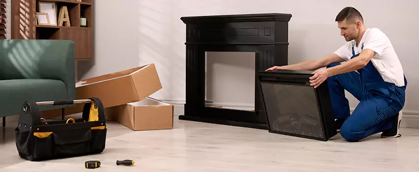 Old Rusted Metal Fireplace Repair And Replacement in Fort Leonard Wood, MO