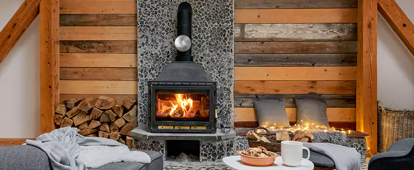 Thelin Hearth Products Direct Vent Gas Stove Fireplace Inspection in Fort Leonard Wood, Missouri